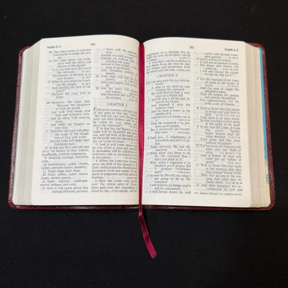 Thomas Nelson Giant Print Bible New American Standard Leather 526BG